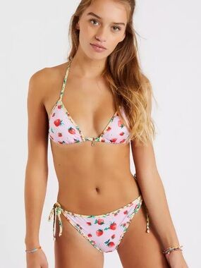 Banana Moon Pink Strawberry Bikini Bottom